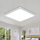 Lampa sufitowa LED plafon biały 6500K kwadratowa IP45 nowoczesna do łazienki oprawa oświetleniowa, zimna barwa światła