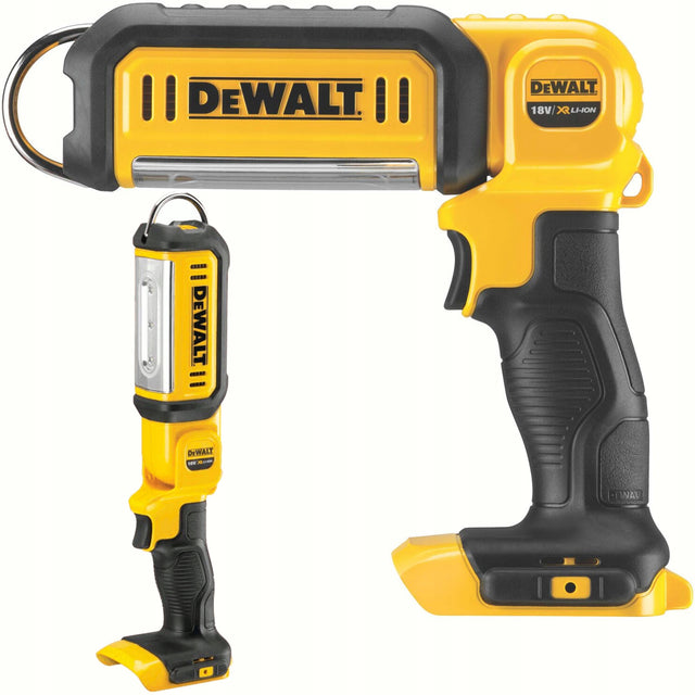 Latarka Lampa DeWALT DCL050 Akumulatorowa LED XR 18V 1000 Lumenów Mocna magnetyczna inspekcyjna do warsztatu