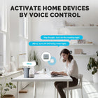 Przekaźnik Mini ZigBee moes ZM-104-M Tuya Home Assistant Zigbee2MQTT 10A moduł sterujący do automatyki domowej