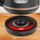 Czajnik elektryczny tefal 2400 w 1 l Mały Mocny KI533811 czarny tworzywo sztuczne