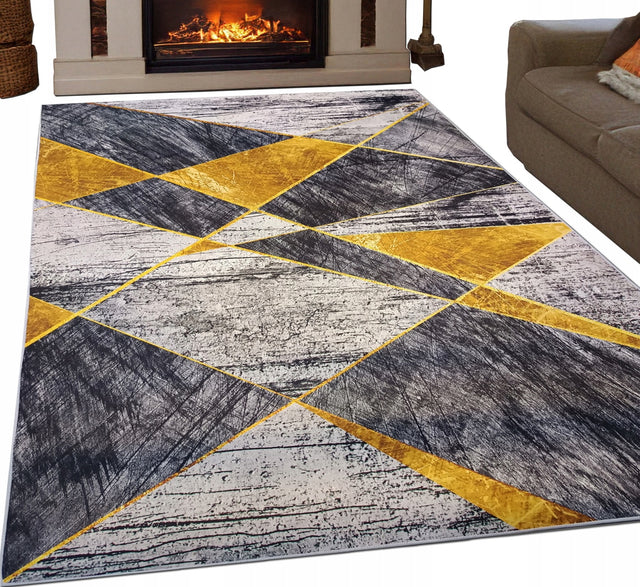 Dywan Fancy Mata 160x230 Antypoślizgowy Różne Wzory kolory glamour Artdeco 230 cm nowoczesny do wnętrz