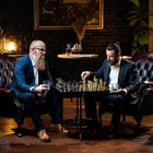 ZESTAW WHISKY DLA MĘŻCZYZN SZKLANKI KARAFKA WHISKY KAMIENIE ETUI PREZENT do bourbonu i degustacji, pojemność 300 ml