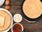 Naleśnikarka Elektryczna do Naleśników Pancakes 1200W 30cm 2w1 eldom NA10 powłoka nieprzywierająca, zdejmowana płyta