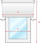 Roleta ścienna Sufitowa dzień NOC 200x150cm Rolety - 36 Kolorów 150 cm gładki