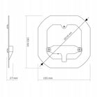 Moduł LED Wymienne źródło LED do lamp 32W videx VL-MLC-32C 3000-4000-6500K okrągły zamiennik do oprawy, 4320 lm