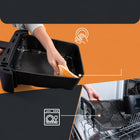 Frytkownica beztłuszczowa Dwukomorowa 10l Air Fryer Comida 2500W 10xprogram czarny