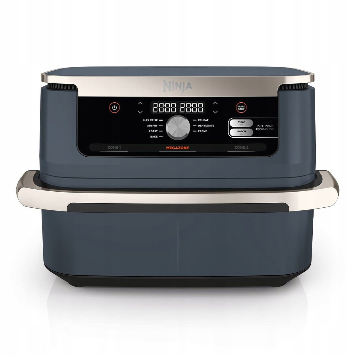 Frytkownica beztłuszczowa Ninja FlexDrawer 10,4 L AF500EUCYD tradycyjna 240 w srebrny/szary