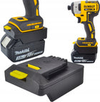 Adapter przejściówka z narzędzia dewalt 18V do systemu makita 18V łącznik akumulatora, konwerter baterii
