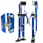 Geko szczudła budowlane wysokość robocza 62-101CM aluminium tylko 8kg 02116 regulowane, udźwig 102 kg, do prac na