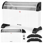 GRZEJNIK ELEKTRYCZNY ENERGOOSZCZĘDNY TERMOSTAT KONWEKTOR MOCNY 2000W 52 mm 34 mm grzewcza biały