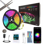 Taśma LED RGB 10m Ledy 5050 Listwa 230v 12v kolorowa na pilota + aplikacja pasek świetlny do wnętrz, oświetlenie