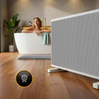 Grzejnik na podczerwień konwektorowy 2w1 MICA 2000 W WIFI szybkie grzanie 860 mm 540 mm grzewcza biały, czarny