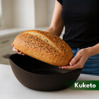 Forma do pieczenia chleba wyrastania bułek silikonowa keksówka non-stick forma do chleba 32 cm z 433 sztuk