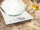 Waga Kuchenna Soehnle Page Profi 300 20kg Profesjonalna Biała do ważenia żywności i składników, szklana, precyzja 1 g