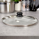 Wok GRANITOWY duża patelnia głęboka do smażenia duszenia 28 cm + pokrywka nieprzywierająca, indukcja, zmywarka