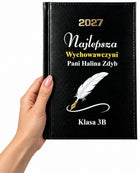 Zestaw prezentowy kubek termiczny + kalendarz Prezent na dzień nauczyciela upominek dla wychowawcy na zakończenie roku