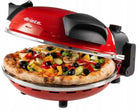 Piec do pizzy ariete 909 kamień 400°C + NÓŻ do pizzy + ebook 0 l 1200 w czerwony