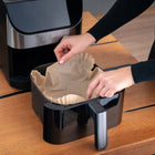 Frytkownica beztłuszczowa frytownica airfryer duża 12 programów 6l wizjer czarny