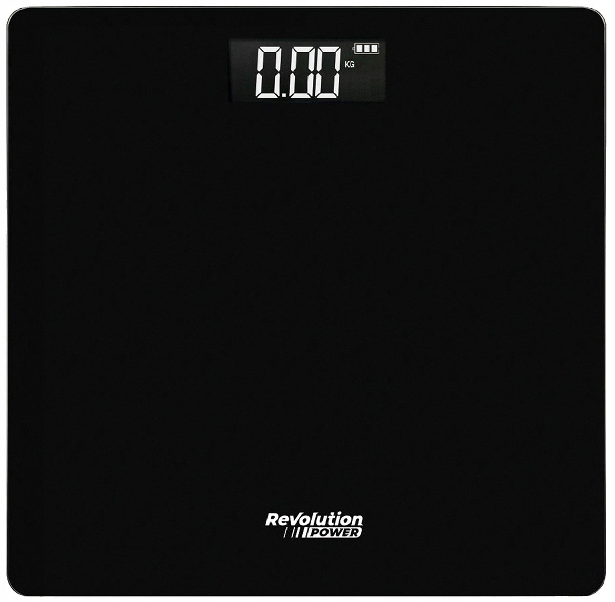 Waga łazienkowa elektroniczna dokładna 180 KG szklana czarna slim LCD czarny