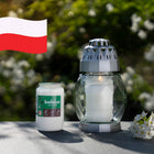 Wkłady z olejem do Zniczy Bolsius RC3 Całoroczne 9,5 cm 50 godzin - 20 szt. lampka cmentarna, uzupełnienie lampionu