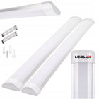 2x Lampa Panel LED 120cm do Garażu Warsztatu 36W oświetlenie liniowe, biały neutralny 4000 K, 2700 lm