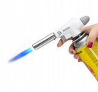 ZESTAW KARTUSZ GAZOWY 400 ML BUTAN 6 SZTUK + PALNIK FLAME GUN do lutowania, opalania i rozpalania, temperatura