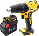 Adapter baterii Milwaukee do narzędzi DeWalt 18V XR akumulator przejściówka
