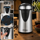 Młynek do kawy elektryczny do mielenia mocny orzechów przypraw grinder 300W 60 g 300 w metal, tworzywo sztuczne