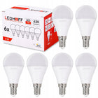 Żarówka LED E14 neutralna biała barwa 4000K 7W = 60W 630lm żarówki x6szt. kuliste źródło światła do lampy, kinkietu i