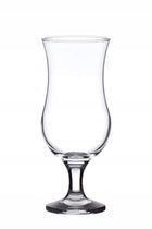 LAV FIESTA Zestaw Kieliszki komplet 6 szt Koktajl Pokale do piwa 390 ml szklane naczynia do drinków, można myć w