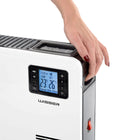 Grzejnik elektryczny konwektorowy energooszczędny termostat Wisser 2300W ogrzewacz pokojowy do domu, biały