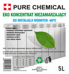 GLIKOL PROPYLENOWY KONCENTRA DO C.O EKOLOGICZNY PŁYN SOLARNY -60°C 5L