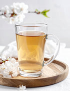 SZKLANKI DO KAWY LATTE Macchiato +ŁYŻECZKI ZESTAW do cappuccino i herbaty, przezroczyste szkło, 300 ml, 6 sztuk