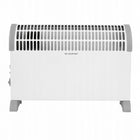 GRZEJNIK ELEKTRYCZNY KONWEKTOROWY TERMOSTAT 3 TRYBY 750W 1250W 2000W NAWIEW 520 mm 390 mm grzewcza biały
