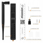 Koordynator SLZB-06p7U Bramka Zigbee CC2652P7 Ethernet PoE USB LAN WiFi HA centrala sterująca do inteligentnego domu