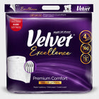 Velvet papier toaletowy Premium Comfort 5x9 rolek biały, bezzapachowy, suchy, 160 listków, 45 sztuk do łazienki