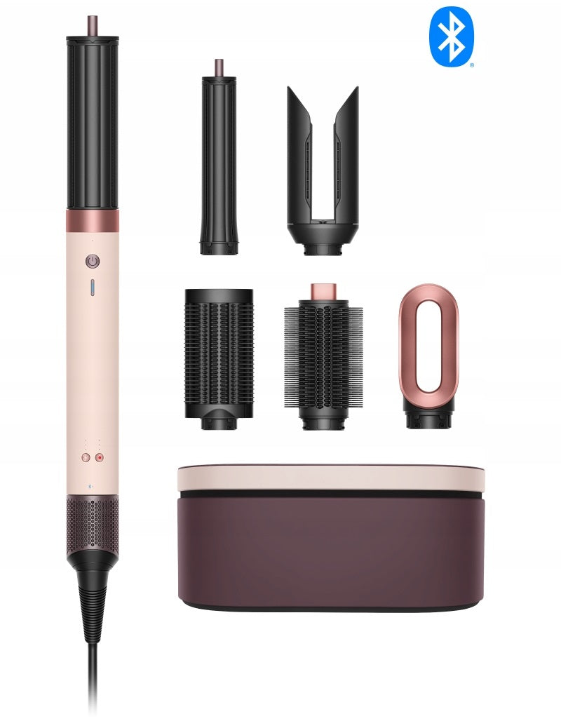 Dyson Airwrap Co-anda2x Straight+Wavy Pastelowy róż/Różowe złoto lokówko-suszarka obrotowa różowy