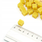 Wosk pszczeli do świec 1 kg - wosk do świec, kostka, czysty wosk POLSKI beeswax, surowiec do rękodzieła, złota barwa