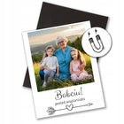 Foto magnes z twoim własnym nadrukiem zdjęciem na prezent duży 20x30 A4 personalizowana dekoracja lodówki do domu