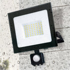 Naświetlacz LED 50W=280W z Czujnikiem Ruchu Halogen Zewnętrzny 5052lm Lampa reflektor IP65 neutralne białe 4000K do