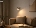 Lampa sufitowa 1x GU10 Żyrandol Kinkiet Reflektor Beżowa Kaszmir oprawa punktowa metalowa złota do oświetlenia wnętrz