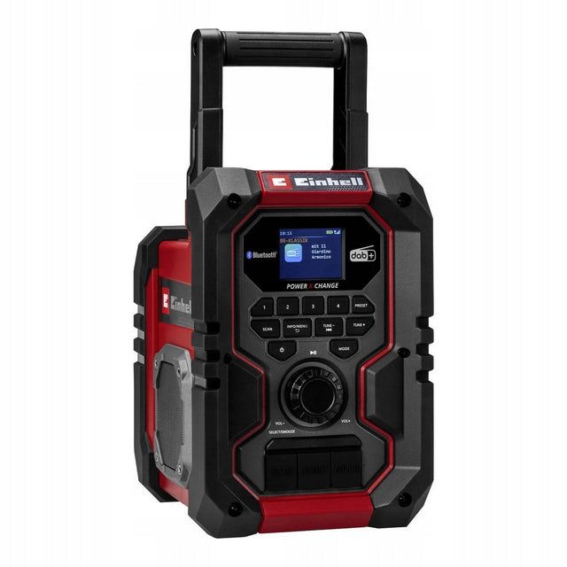Radio budowlane akumulatorowe Einhell te-cr 18 Li 18V dab+/fm/bt hybrydowe