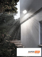 Halogen Naświetlacz Lampa LED 100W 11000 lm IP65 zewnętrzny MOCNY ZIMNY reflektor do ogrodu, podjazdu i garażu, światło