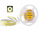 Taśma LED Neon COB 24V rolka 10m 480/m 4000K biała neutralna 10Wm 8mm IP20 oświetlenie liniowe do wnętrz, podświetlenie
