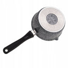 Rondel garnek z powłoką granitową rondelek z pokrywką indukcja GAZ ofenbach aluminiowy 1,35 l 16 cm do kuchni