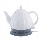 Czajnik elektryczny ceramiczny 1200W 1,2 l biały 1.2 l 1200 w ceramika