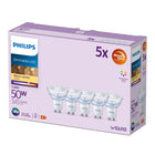 5x żarówka LED GU10 3.8W = 50W CRI90 36° ściemnialna WarmGlow philips reflektor, ciepłe białe światło 2700 K, 345 lm