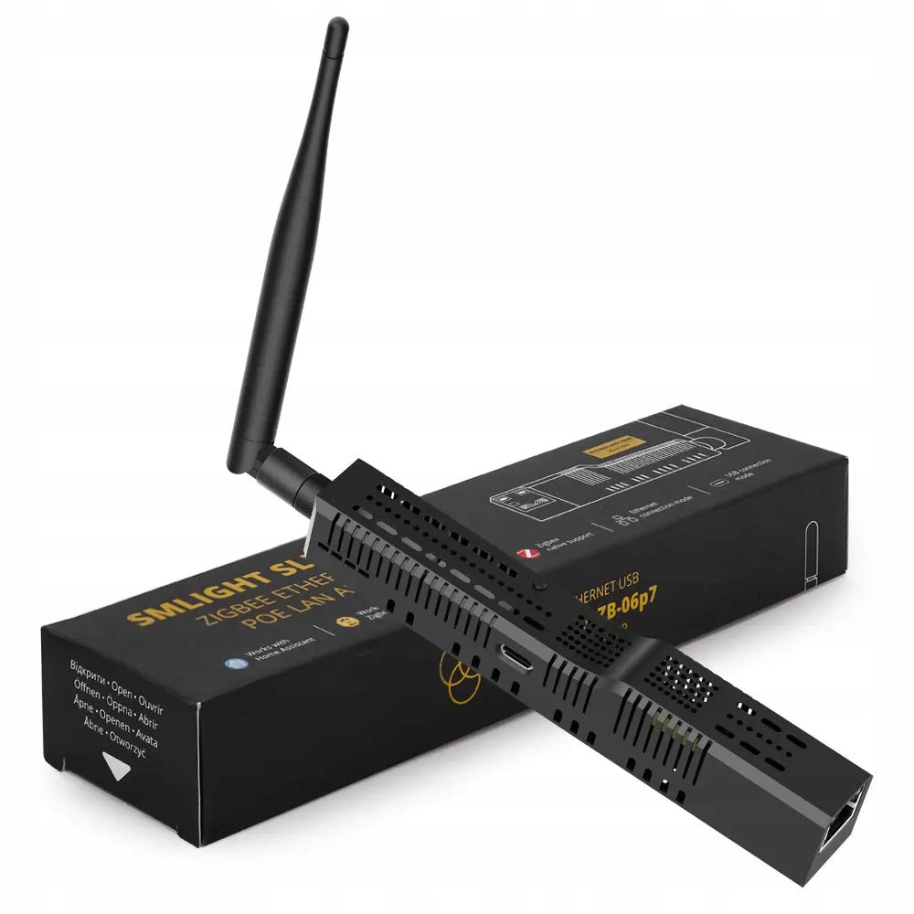 Koordynator SLZB-06p7U Bramka Zigbee CC2652P7 Ethernet PoE USB LAN WiFi HA centrala sterująca do inteligentnego domu