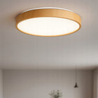 Plafon Lampa Sufitowa Toolight G116-C LED Okrągły Drewno 24W 39 cm oświetlenie wnętrz, neutralna barwa światła