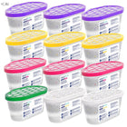 Pochłaniacz wilgoci osuszacz na wilgoć MIX zapachowy 400 ml AquaFloow 12x absorber do pomieszczeń, na 9 m³